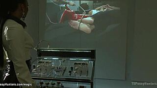 superhero shemales dominate blonde in wild hardcore fuck