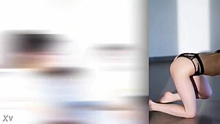 korean ai delivers sloppy deepthroat blowjob with asian lips wrapped tight around throbbing cock