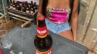 Alice's first bar program thrill with older guy