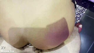 fan pov owns monika fox bdsm anal brutal facefuck piss cum