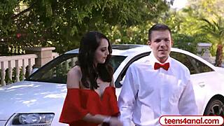 Teen Virgin Anal Debut Post-Prom Night
