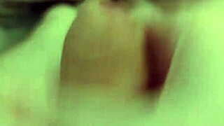 amateur strokes massive cock in homemade relax session