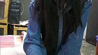 Daddy Boss Films Close-Up Black Slut's Best Blowjob on Small Cock