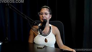 barbara sol's hottest prelims podcast moments with bia hot part 1 on sheer red lingerie tease