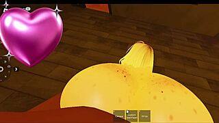 Snowbunny Trembles in Fear and Desire Meeting Monster BBC in Roblox