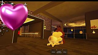 Snowbunny Trembles in Fear and Desire Meeting Monster BBC in Roblox