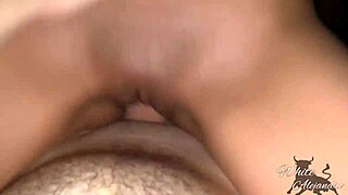 Stepdaughter ArantxaWhite's wet pussy licked doggy missionary pov