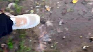 daddy's chubby euro daughter rides rough hairy tits bouncing in homemade humiliation