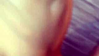 The neighbor catches sexy Colombian babe masturbating and sadistically cums in her mouth