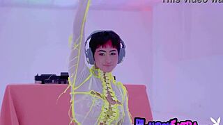 Latina Teen Mia Valentine Djing Nude In Stockings Hobby