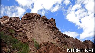 Slim sexy petite teens finger shaved pussies before hardcore fucking