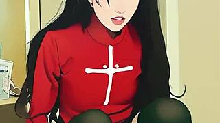 i try this huge dildo on tiny asian teen pussy it stretches her so good 😩🔥