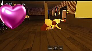 Snowbunny Trembles in Fear and Desire Meeting Monster BBC in Roblox