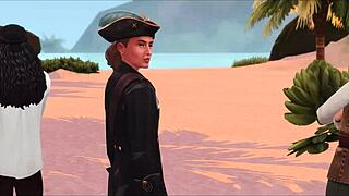 Slut endures gangbang pounding with double penetration breeding in sims 4