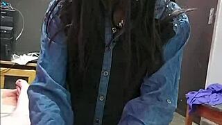 Daddy Boss Films Close-Up Black Slut's Best Blowjob on Small Cock