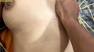 virgin asian girl enjoys first bedroom fuck foreplay