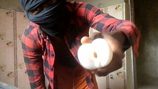 i ache so bad home alone, slamming my huge silicone toy deep in my vagina till i cum shaking