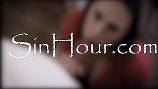 Voyeur Invited to Slam Her Tight Ass