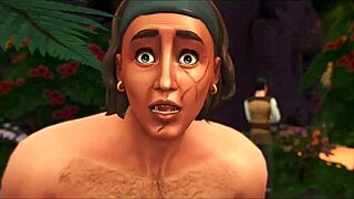 Slut endures gangbang pounding with double penetration breeding in sims 4