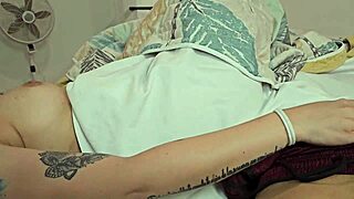 stepsis' slutty latina friend shares bed for big cock pussy pounding