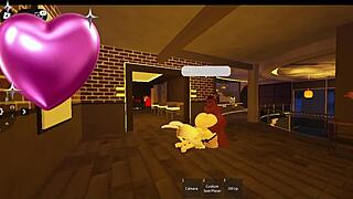 Snowbunny Trembles in Fear and Desire Meeting Monster BBC in Roblox