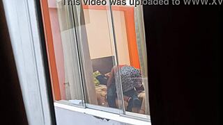 Peek at Cute Colombian Teen's Secret Skirt Ride Voyeur