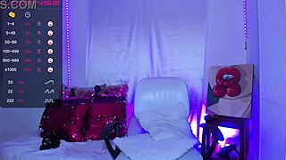 Petite Colombian Brunette Bends Over Shaved Pussy Teasing Webcam Doggystyle Play