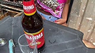 Alice's first bar program thrill with older guy