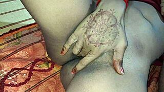 hot indian bhabhi moans as tight spot gets deep hard pounding