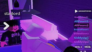 lucky bot enjoys rubbing against her sexy curvy butt