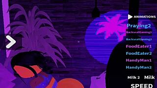 lucky bot enjoys rubbing against her sexy curvy butt