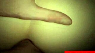 teen webcam girl delivers intense anal blowjob show