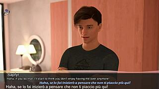 tutor ditches cash for big cock ride and shaved pussy orgasm... english portuguese italian subs part 2