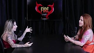 brazilian teen swinger isadora closel teases in see through red during naughty outdoor casting interview