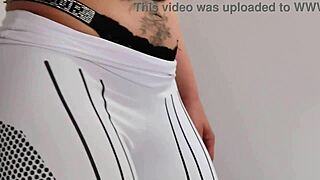 brazilian wife brag124wife dances sexy tits out at gym