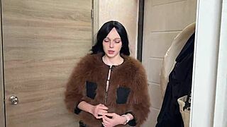 stepsister's cute blonde friend strips teases begs for my cock in bedroom 🔥🍆