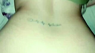 damn neighbor, bent over creampie doggy in homemade vid feels raw