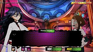 i can't stop fucking my hero 3 babe with sloppy blowjob 69 and intense doggystyle in this hot game recording