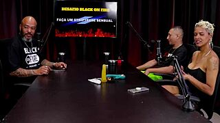 safada's sensual striptease after dp toy talk, seeking dwarf for tit sit 😈🔥