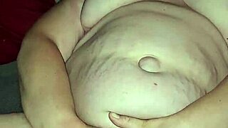 Flicking milf's wet pussy bean until explosive squirting orgasm hits hard