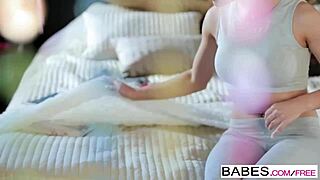 Nerdy Blonde Step Mom's Mistaken Identity Anal Lessons With Kristof Cale