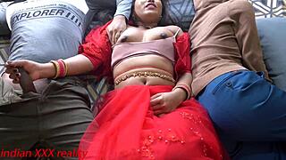 indian stepmom's tight pussy takes student's quick desi fuck