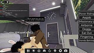 fucked this bbc slut hard in roblox 😈🔥