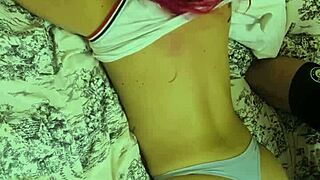 that therapeutic massage on her back suddenly hits her wand for endless teen orgasms then deep pounding