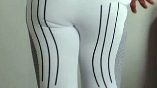 brazilian wife brag124wife dances sexy tits out at gym