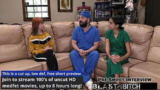 Ditria Rose's Tight Pussy Takes a Deep Creampie in POV Missionary with Pierced Nipples and Latex Gloves Up Close