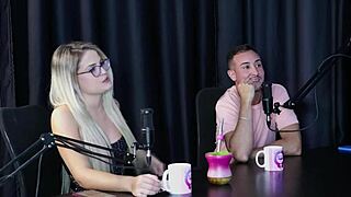 charllottye sheer red quits clt for hetero glamour lingerie group sex