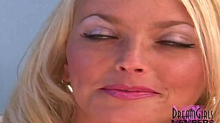 Blonde Bombshell Bares Tits in Emotional First Casting