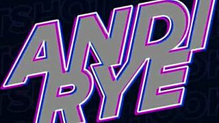 Colorful babe Andi Rye rides boss cock cowgirl deepthroat sloppy blowjob cum covered