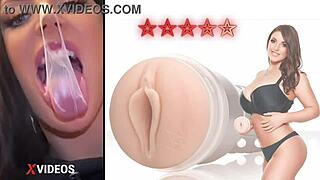 damn angela white's huge natural tits make fleshlite rides cumshot worthy 5 stars